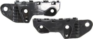 Front Bumper Retainer Pair/Set for Mazda CX-5 2013-2016, Right (Passenger) and Left (Driver), Plastic Replacement