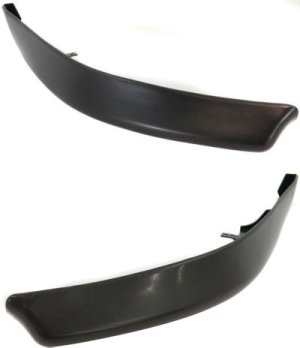 Pair/Set - Front Lower Valance for Mitsubishi Lancer 2008-2015, Right (Passenger) and Left (Driver) Air Dam, Primed (Ready to Paint), without Turbo, Excludes Evolution/Ralliart Models, Replacement