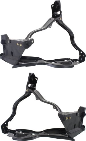 Headlight Bracket Pair/Set for Mercedes-Benz E-Class 2014-2016, Right (Passenger) and Left (Driver) Side, Pack of 2 Replacement