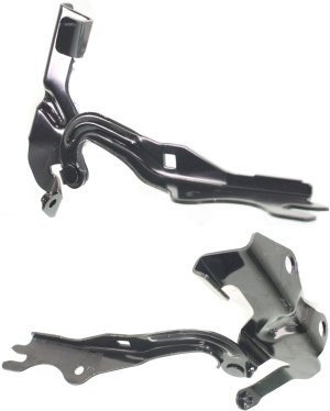 Hood Hinge Pair/Set for 2007-2009 Mazda Mazda 3 Hatchback w/ Turbo, Right (Passenger) and Left (Driver), Replacement