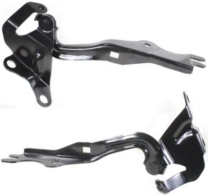 Hood Hinge Pair/Set for Mazda Mazda 3 Sedan/Hatchback (Without Turbo), 2004-2009, Right (Passenger) and Left (Driver) Side, Replacement