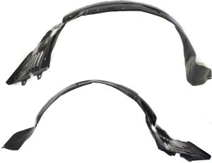 Front Fender Liner Pair/Set for 2003-2006 Montero, Right (Passenger) and Left (Driver) Side Replacement