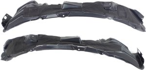 Front Fender Liner Pair/Set for Mitsubishi Outlander Sport/RVR (2014-2019), Right (Passenger) and Left (Driver), Vacuum Form, with Insulation Foam Replacement