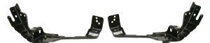 Steel Radiator Support Pair/Set for Mercedes-Benz E-Class 2003-2009, Right (Passenger) and Left (Driver), Sedan/Wagon - Replacement