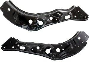 Radiator Support Pair/Set for Mitsubishi Outlander Sport/RVR (2011-2019), Right (Passenger) and Left (Driver) Side Support Replacement