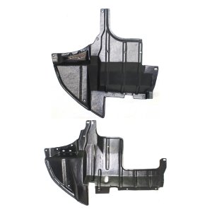 Front Engine Splash Shield Pair/Set for 2003-2006 Mitsubishi Outlander, Right (Passenger) and Left (Driver) Replacement