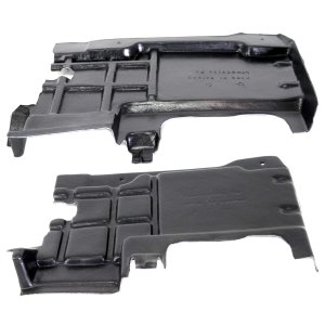 Engine Splash Shield Pair/Set for Mercedes-Benz C-Class 1998-2003, Under Cover Replacement, Right (Passenger) and Left (Driver)