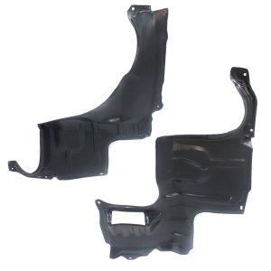 Engine Splash Shield Pair/Set for Mazda MPV 2000-2001, Right (Passenger) and Left (Driver) Under Cover Replacement