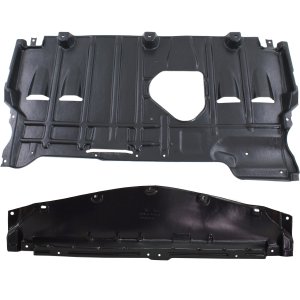 Engine Splash Shield Set for Mazda Mazda 3 2010-2013, Front and Rear Under Cover Replacement