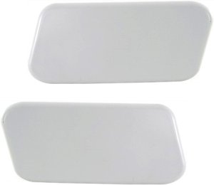 Headlight Washer Cover Pair/Set for Mercedes-Benz ML-Class 1998-2005, Right (Passenger) and Left (Driver), Paint to Match, (163) Chassis Replacement