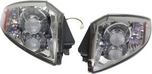 Tail Light Assembly for 2006-2012 Mitsubishi Eclipse, Right (Passenger) and Left (Driver) Side, Replacement Pair/Set
