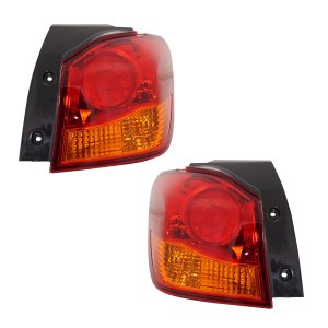 Tail Light Assembly Pair/Set for Mitsubishi Outlander Sport/RVR 2011-2019, Outer, Right (Passenger) and Left (Driver), Replacement