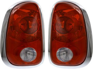 Tail Light Assembly for Mini Cooper Countryman 2011-2016, Halogen, Pair/Set of 2, Right (Passenger) and Left (Driver) Replacement