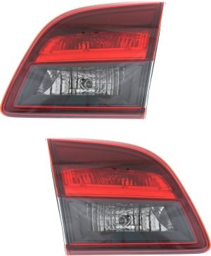 Tail Light Assembly for Mazda CX-9 2013-2015, Inner Halogen, Right (Passenger) and Left (Driver) Pair/Set of 2, Replacement