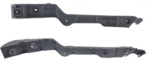 Rear Bumper Bracket Pair/Set for Ford Montego (2005-2007) & Taurus/Sable (2008-2009), Right (Passenger) and Left (Driver) Side, Plastic Replacement