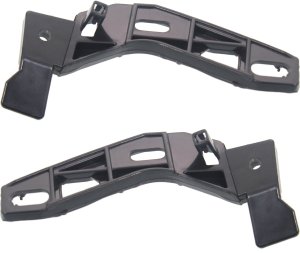 Front Bumper Bracket Pair/Set for 2009-2014 Nissan Maxima, Right (Passenger) and Left (Driver) Side No.2, Replacement