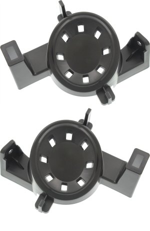 Front Fog Light Molding Pair/Set for Nissan Altima Sedan 2010-2012, Right (Passenger) and Left (Driver), Paint to Match, Replacement