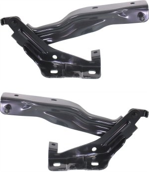 Hood Hinge Pair/Set for Nissan Maxima 2009-2014, Right (Passenger) and Left (Driver) Side Replacement