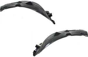 Front Fender Liner for Nissan 370Z 2009-2020, Right (Passenger) and Left (Driver) Rear Section Replacement Pair/Set
