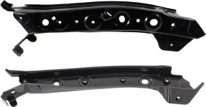 Pair/Set - Radiator Support Upper Right (Passenger) and Left (Driver) Tie Bar for 2013-2017 Nissan Sentra, 1.8L Engine, Replacement Set