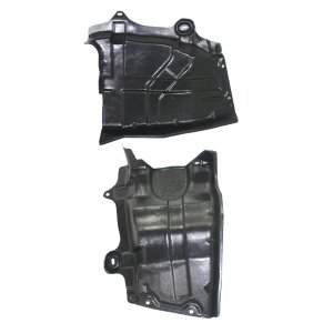 Engine Splash Shield Pair/Set for Nissan Quest 2004-2009 Right (Passenger) and Left (Driver) Side, Under Cover, Replacement