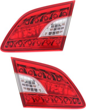 Tail Light Assembly for Nissan Sentra 2013-2015, Inner, Right (Passenger) and Left (Driver), Replacement Pair/Set