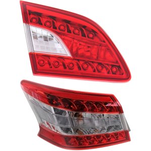 Tail Light for 2013-2015 Nissan Sentra, Left (Driver), Inner and Outer, Halogen Replacement Set