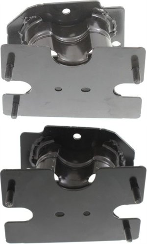 Rear Bumper Bracket Pair/Set for Nissan Altima (2007-2018), Maxima (2007-2022), Right (Passenger) and Left (Driver) Replacement
