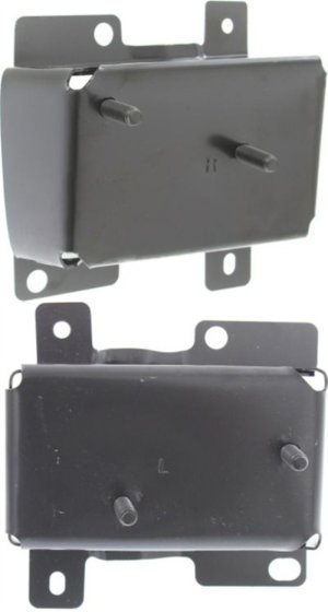 Pair/Set - Rear Bumper Bracket Right (Passenger) and Left (Driver) Reinforcement Bar for Nissan Sentra, Years 2013-2019, Replacement Set