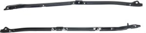 Rear Bumper Bracket Pair/Set for Nissan Altima 2002-2006, Includes Right (Passenger) and Left (Driver) Side Cover, Steel Replacement