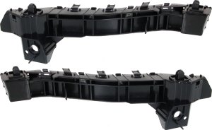 Front Bumper Bracket Pair/Set for Subaru Forester 2009-2013, Right (Passenger) and Left (Driver), Fiberglass Replacement