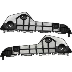 Front Bumper Bracket Support Pair/Set for Scion TC 2011-2016, Right (Passenger) and Left (Driver) Side, Plastic, Replacement