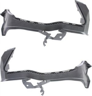 Front Bumper Bracket Pair/Set for Subaru Forester 2014-2018, Right (Passenger) and Left (Driver), Plastic Replacement
