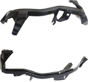 Front Bumper Bracket Pair/Set for Subaru Impreza (2012-2016) / XV Crosstrek (2013-2016), Right (Passenger) and Left (Driver), Plastic, Replacement