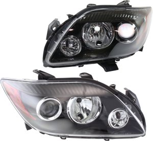 Headlight Pair/Set for 2008-2010 TC, Right (Passenger) and Left (Driver), Lens and Housing, Without Base Package Replacement