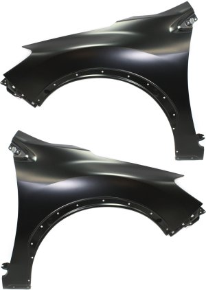 Front Fender Primed (Ready to Paint) for Subaru Crosstrek 2013-2017, Right (Passenger) and Left (Driver) Pair/Set, Replacement
