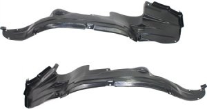 Front Fender Liner Pair/Set for Suzuki Grand Vitara 1999-2005, XL-7 2002-2006, Right (Passenger) and Left (Driver) Replacement