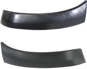 Front Bumper End Extension Pair/Set for Toyota RAV4 2009-2012 Sport Model, Right (Passenger) and Left (Driver) Side, Primed (Ready to Paint) - Replacement