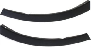 Front Bumper End Extension Textured Pair/Set for 2013-2015 Toyota RAV4 Right (Passenger) and Left (Driver), Excluding EV Model - Replacement