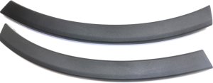 Front Bumper End Pair/Set for Toyota RAV4 2016-2018, Right (Passenger) and Left (Driver) Side Extension, Textured, Suitable for Japan/North America Built Vehicle, Replacement