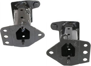 Front Bumper Bracket Mounting Arm Pair/Set for Toyota 4Runner 2010-2023, GX460 2010-2021, Right (Passenger) and Left (Driver), Replacement