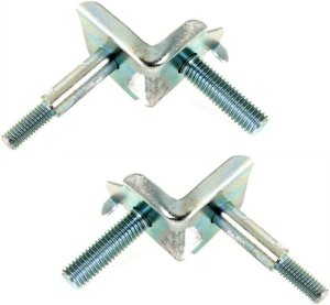 Front Bumper Bracket Pair/Set for 2001-2004 Toyota Tacoma, Right (Passenger) and Left (Driver) Sides Replacement