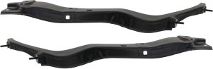 Front Bumper Bracket Pair/Set for 2012-2015 Tacoma, Outer, Steel, Right (Passenger) and Left (Driver), Replacement