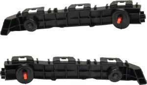 Front Bumper Bracket Pair/Set for Toyota Tacoma 2016-2023 Right (Passenger) and Left (Driver) with Cover Insert, Replacement