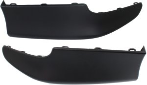 Front Lower Valance Pair/Set for 2011-2013 Toyota Corolla, Right (Passenger) and Left (Driver), Spoiler, Primed (Ready to Paint), S/XRS Models Replacement