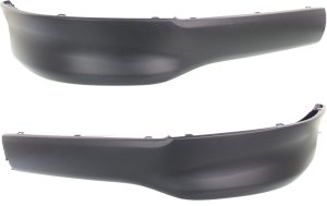 Pair/Set - Front Lower Valance for Toyota Tacoma X-Runner Model, 2005-2011, Right (Passenger) and Left (Driver) Side Spoiler Set, Primed (Ready to Paint), Replacement
