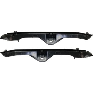Front Bumper Support Pair/Set for Toyota Sienna 2004-2010, Right (Passenger) and Left (Driver), Plastic Replacement