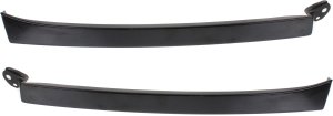 Headlight Filler Pair/Set for 2003-2005 Toyota 4Runner, Upper, Right (Passenger) and Left (Driver), Primed (Ready to Paint) Replacement