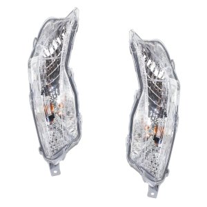 Signal Light Assembly Pair/Set for Toyota Camry 2015-2017, Right (Passenger) and Left (Driver), Halogen, Excluding XLE/XSE Model, Replacement
