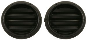 Front Fog Light Cover for 2004-2007 Toyota Highlander, Primed (Ready to Paint), Right (Passenger) and Left (Driver) Pair/Set, Replacement